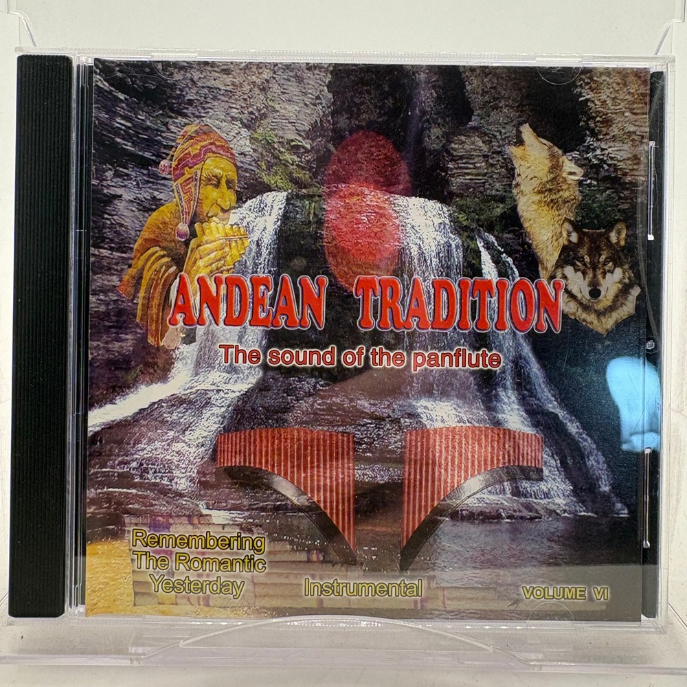 Andean Tradition The Sound of Panflute Volume VI CD Luis Saravino Instrumental
